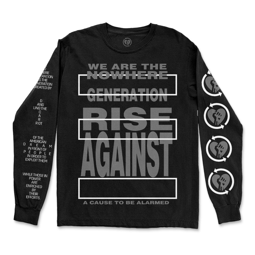 Rise Against (Nowhere Generation) Longsleeve