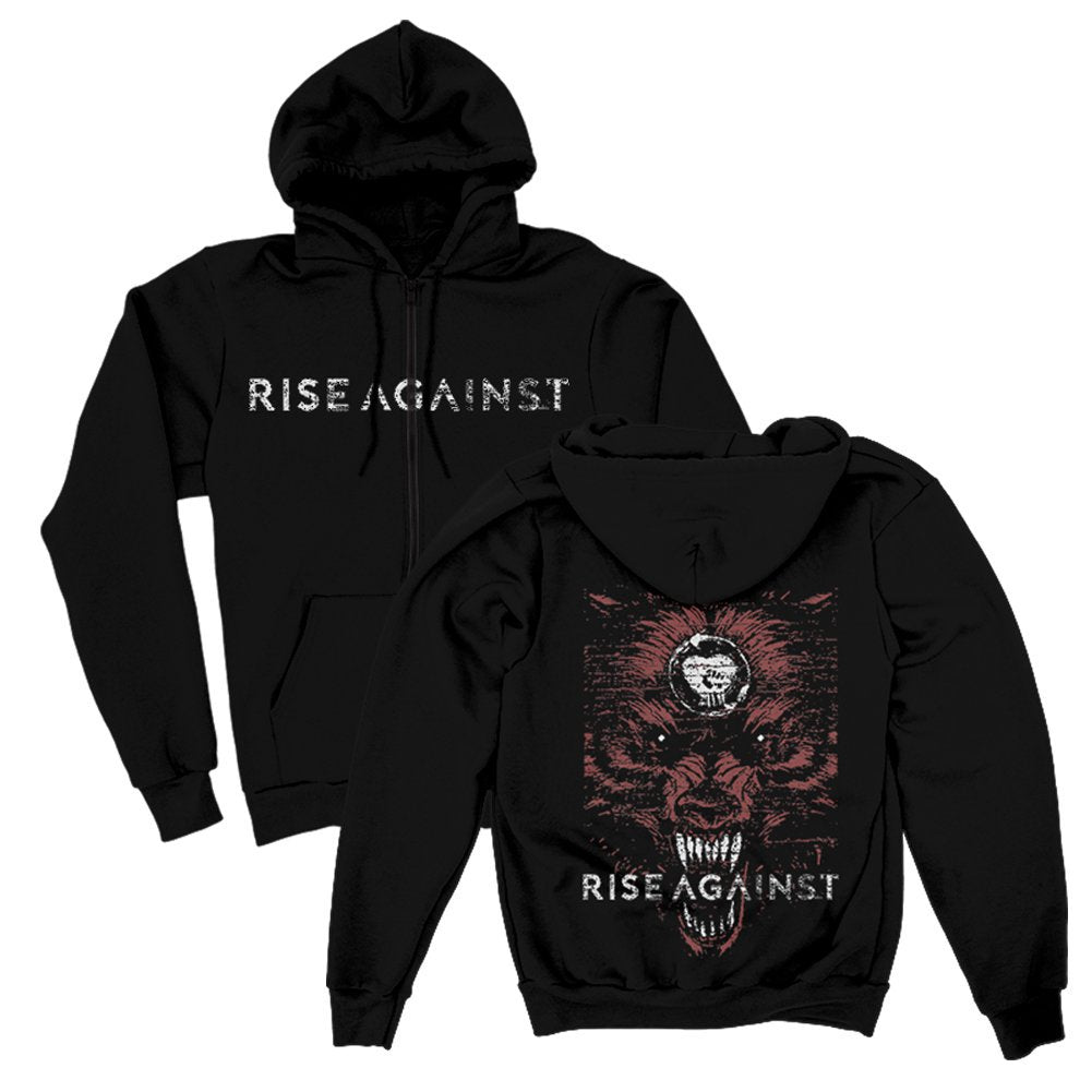Rise Against (New Wolf) Zip Hood