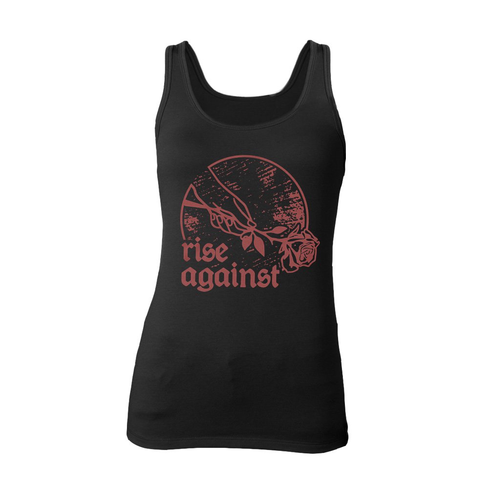 Rise Against (Rose) Girl Tank Top