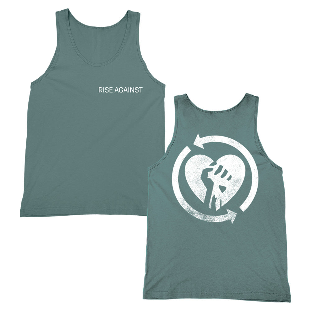 Rise Against (Heartfist Blue Spruce) Tank Top