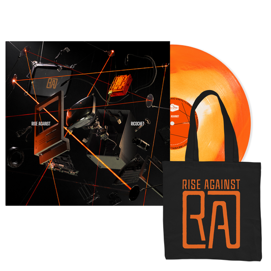 Ricochet | Clear/Orange Vinyl+Tote Bag