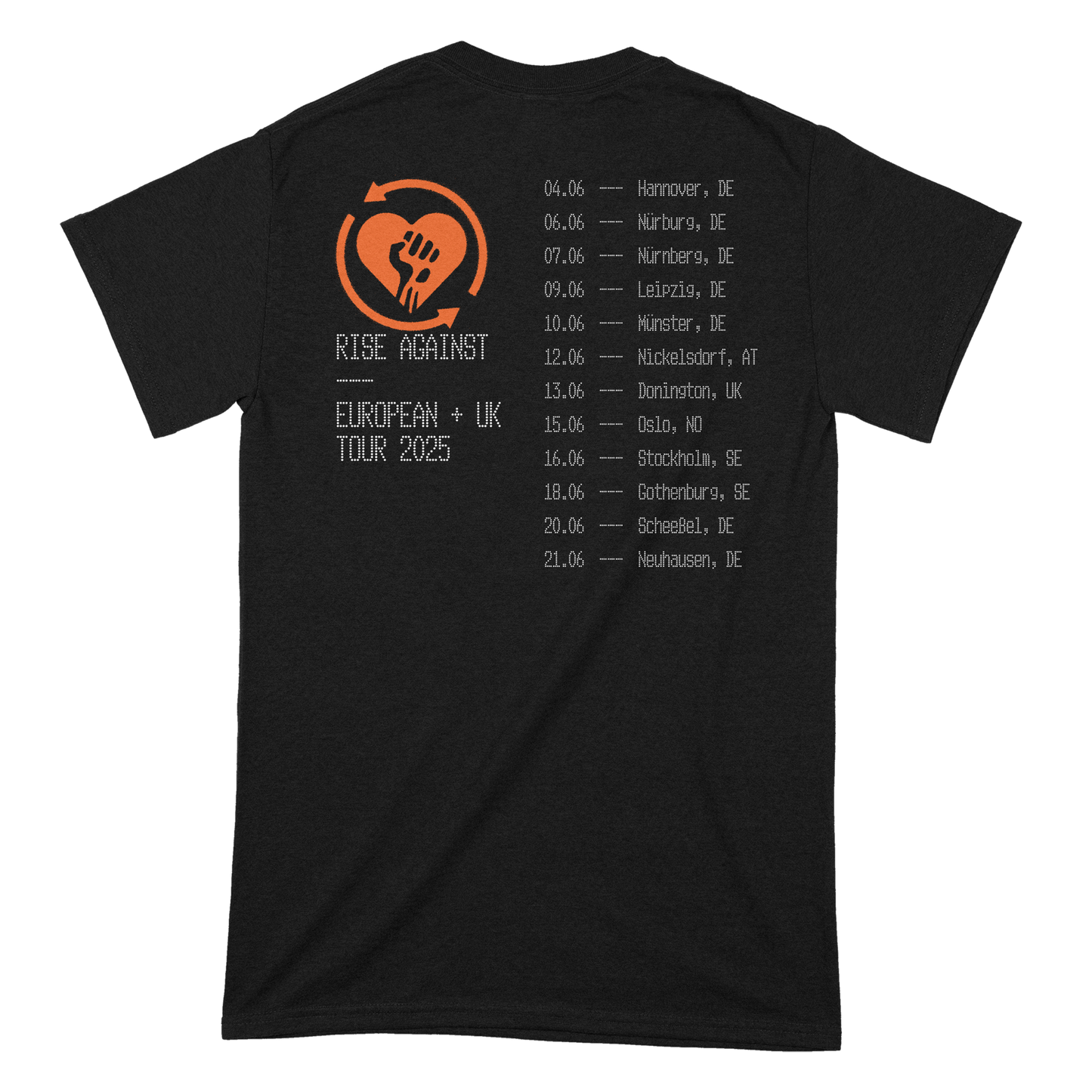 Summer EU UK Tour 2025 | T-Shirt