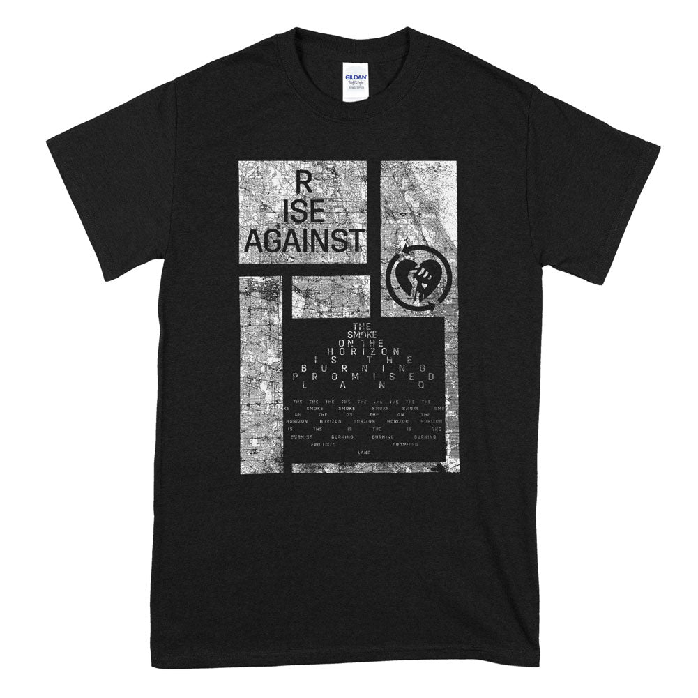 Rise Against (Cliff Map) T-Shirt