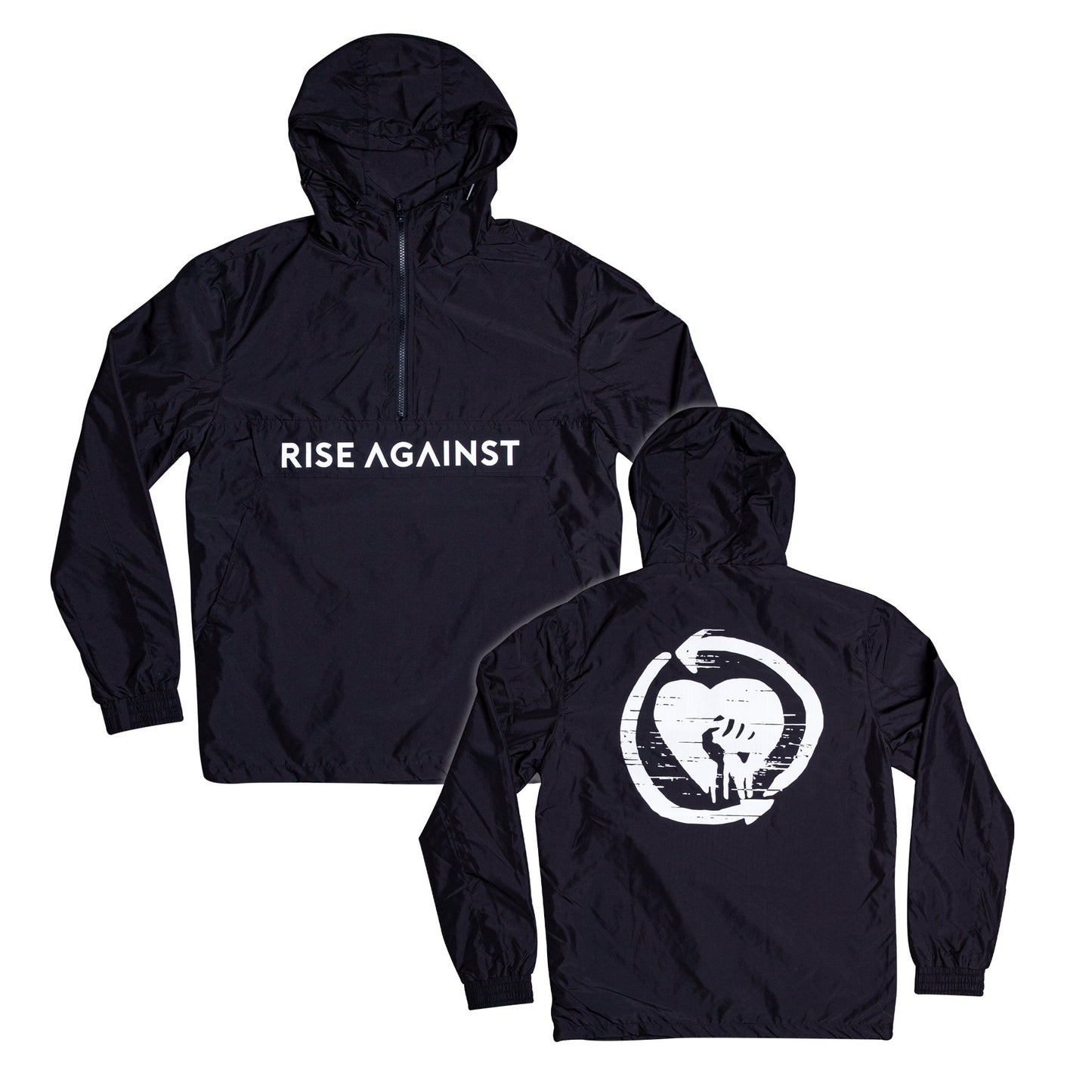 Rise Against (Static) Windbreaker
