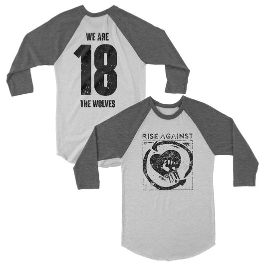 Rise Against (Square) Baseball Longsleeve